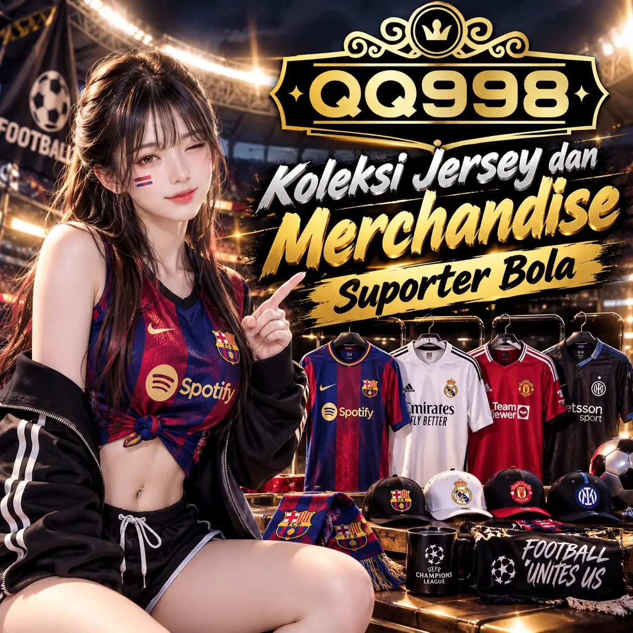 QQ998 Pencahayaan Komersial
